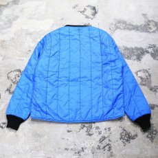 画像2: COLOR PADDING NYLON JACKET / Mens L / MADE IN USA (2)