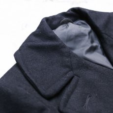 画像3: 80's US.NAVY MELTON WOOL PEA COAT / Mens M (3)