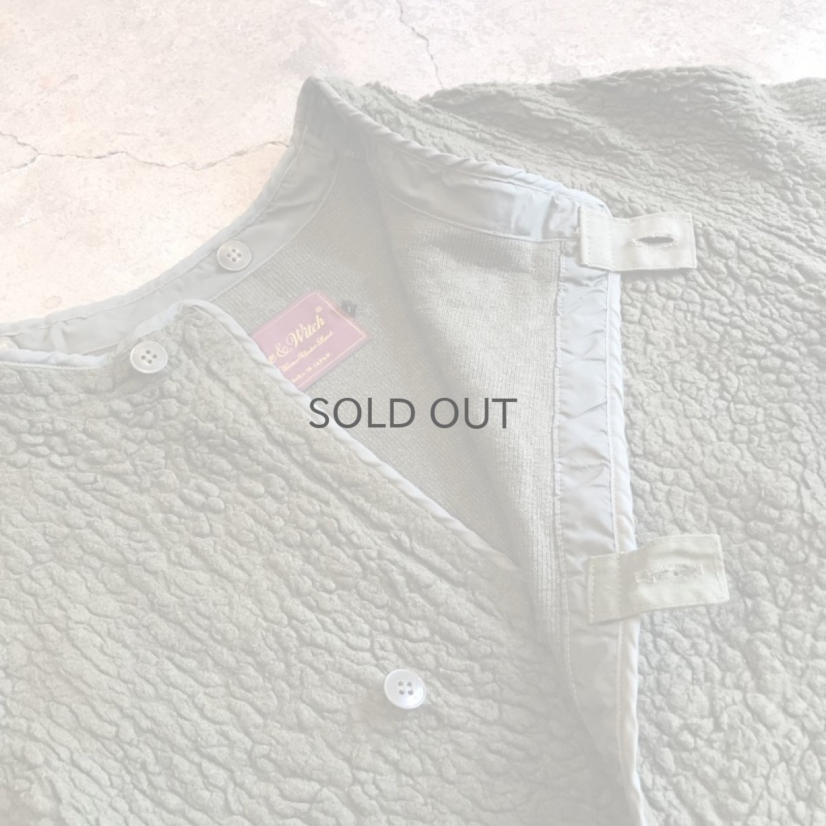 画像8: 【Wiz&Witch】"UNITED" MILITARY TRENCH COAT / OS (8)