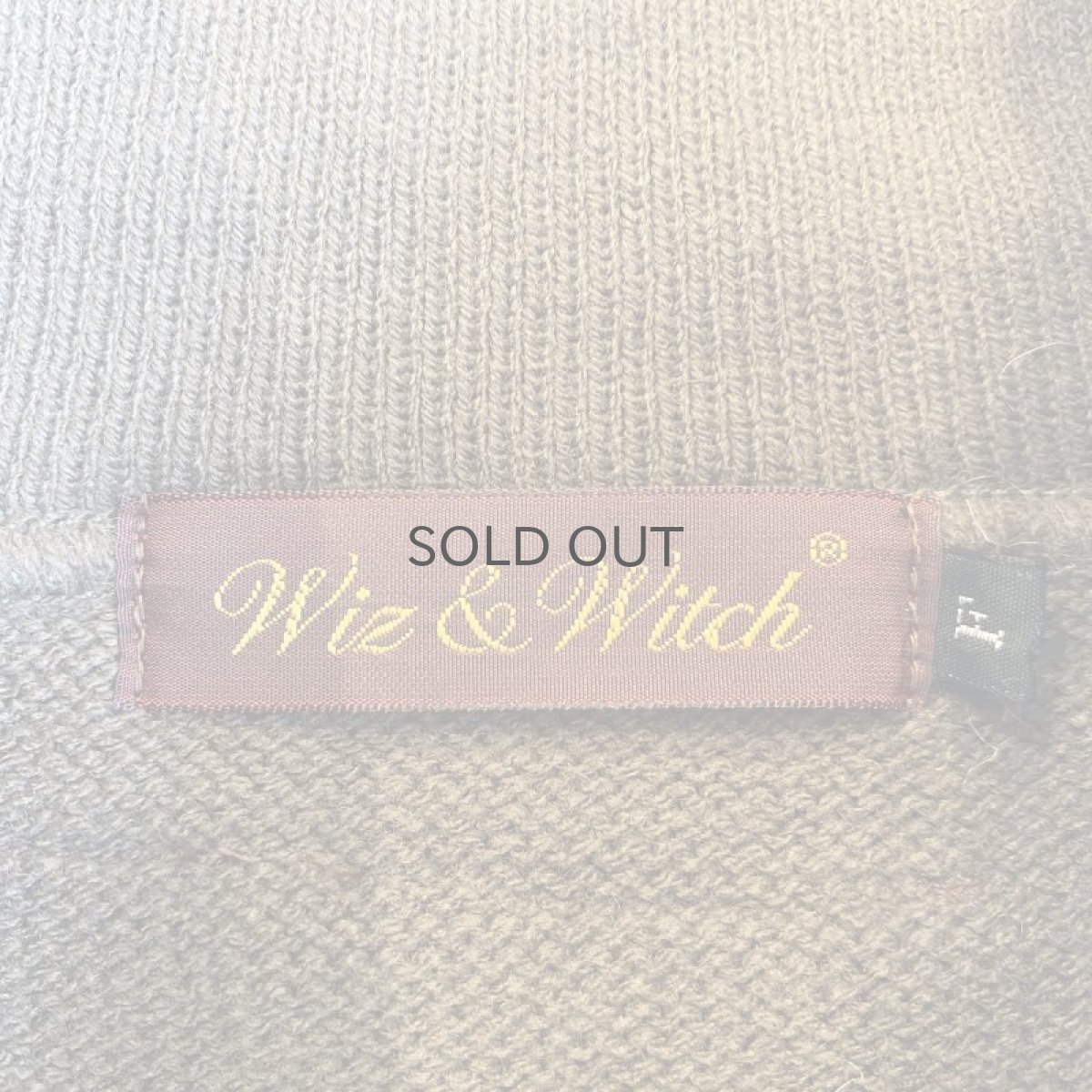 画像8: 【Wiz&Witch】"DECO" GOBELIN MILITARY SWEATER / OS (8)