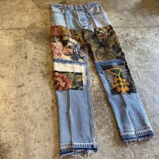 画像3: 【Wiz&Witch】"DIRTY BEAUTIFUL" GOBELIN CRUST JEANS / W29 (3)