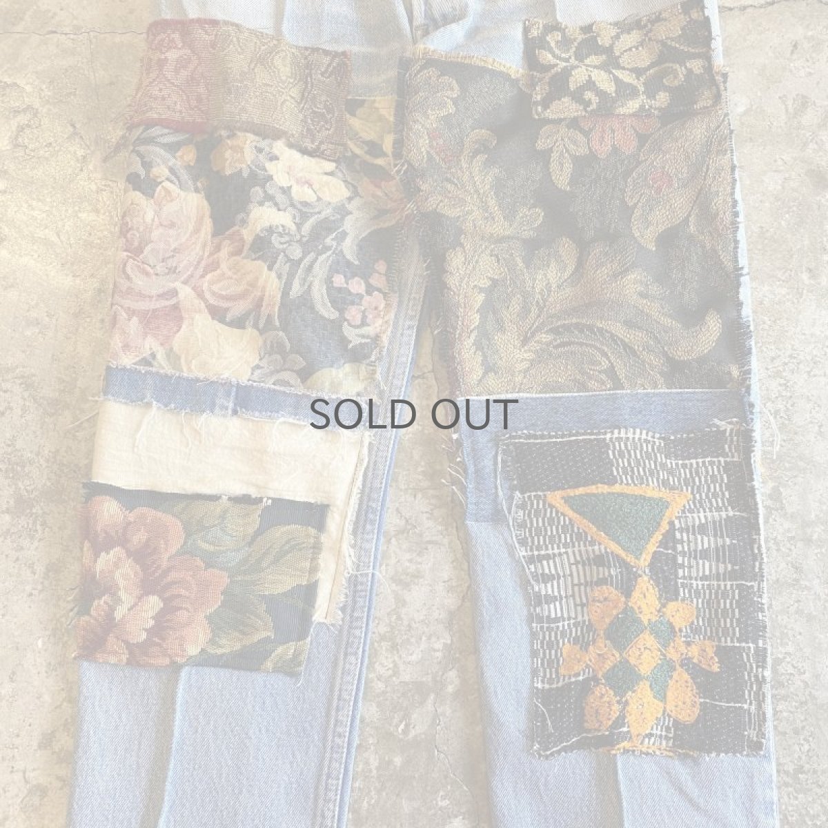 画像5: 【Wiz&Witch】"DIRTY BEAUTIFUL" GOBELIN CRUST JEANS / W29 (5)