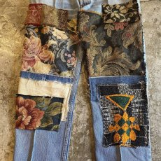 画像5: 【Wiz&Witch】"DIRTY BEAUTIFUL" GOBELIN CRUST JEANS / W29 (5)