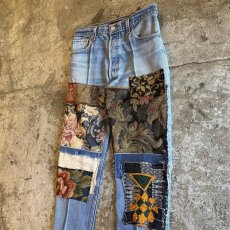 画像4: 【Wiz&Witch】"DIRTY BEAUTIFUL" GOBELIN CRUST JEANS / W29 (4)