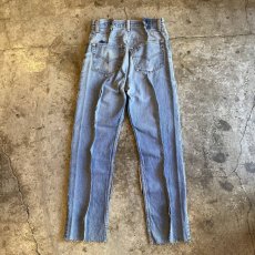 画像2: 【Wiz&Witch】"DIRTY BEAUTIFUL" DENIM PATCHWORK PANTS / W29 (2)