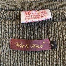 画像8: 【Wiz&Witch】"DECO" VINTAGE LACE MILITARY SWEATER / OS (8)