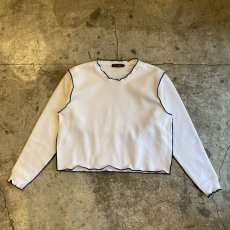 画像1: 【Wiz&Witch】"OUT STITCH" WIDE SWEAT / OS (1)