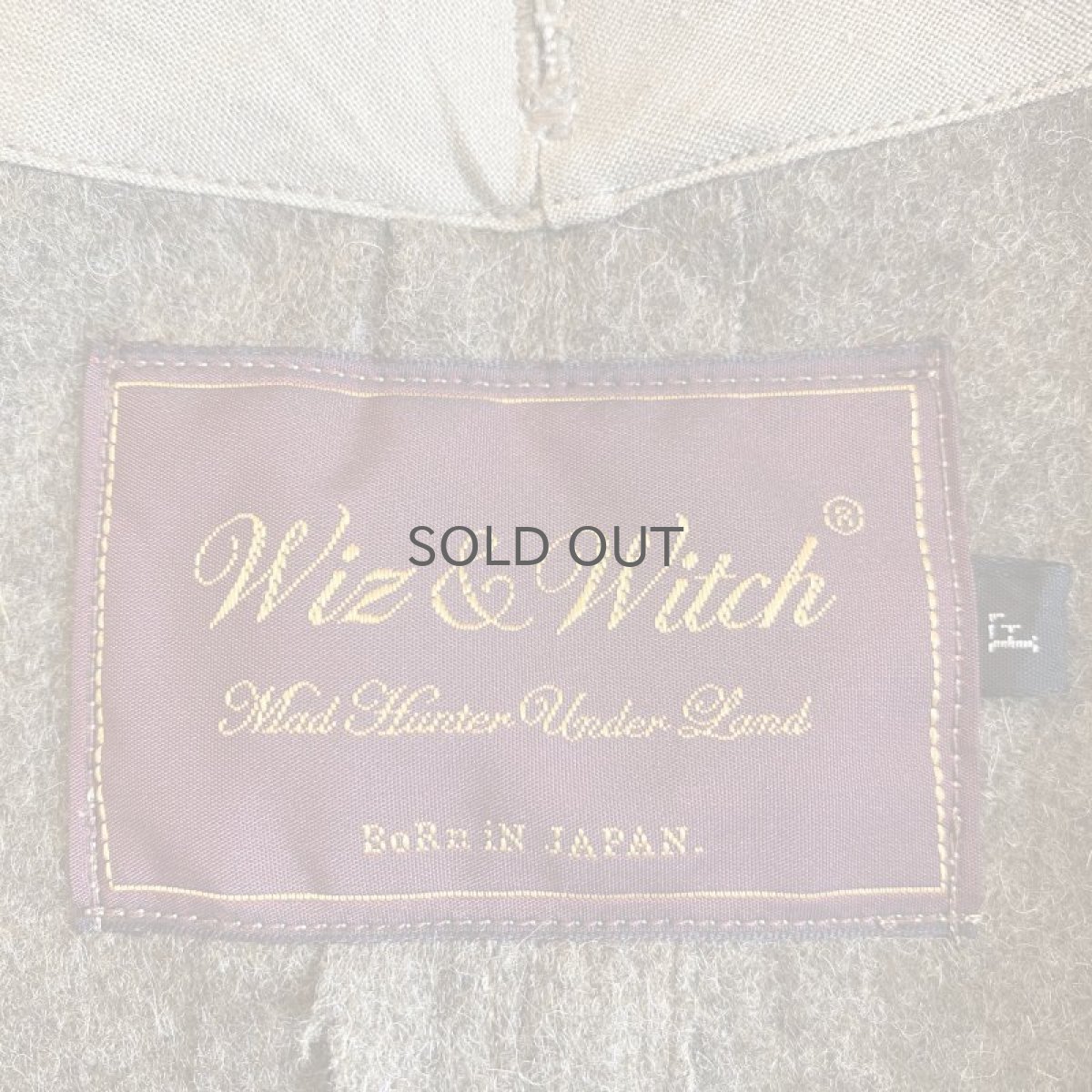 画像8: 【Wiz&Witch】"MOUNTAIN" OLD FRANCE WOOL CHINA JACKET / OS (8)