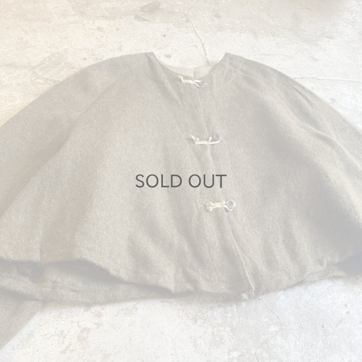 画像4: 【Wiz&Witch】"MOUNTAIN" OLD FRANCE WOOL CHINA JACKET / OS (4)