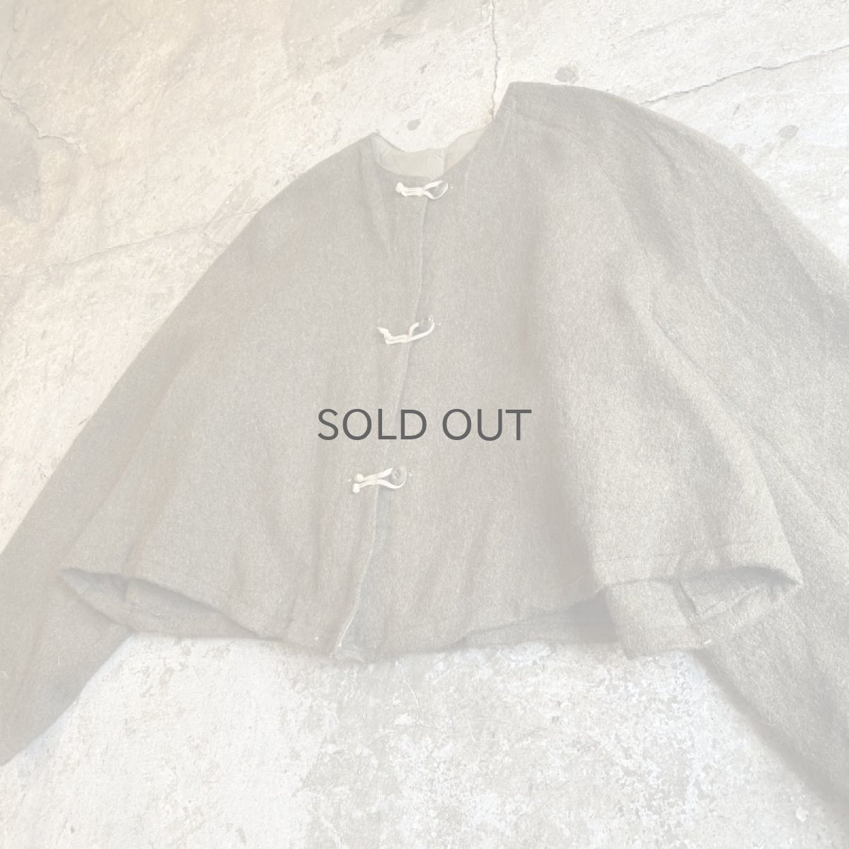 画像3: 【Wiz&Witch】"MOUNTAIN" OLD FRANCE WOOL CHINA JACKET / OS (3)