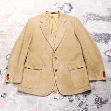 画像1: CAMEL HAIR TAILORED JACKET / Mens L (1)