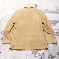 画像2: CAMEL HAIR TAILORED JACKET / Mens L (2)