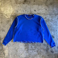 画像1: 【Wiz&Witch】"OUT STITCH" WIDE SWEAT / OS (1)