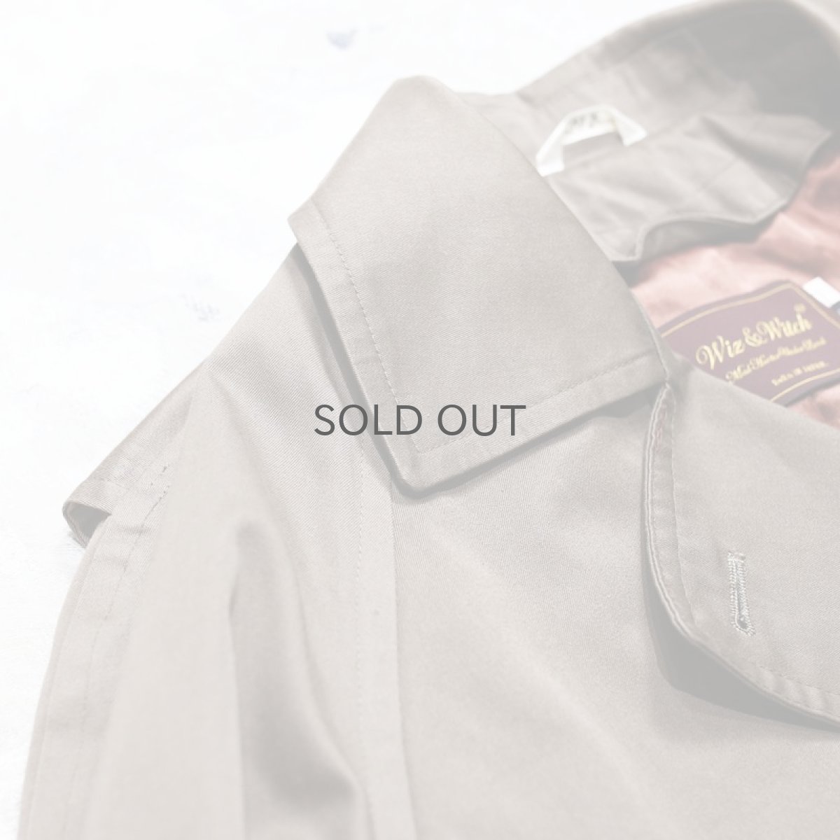 画像3: 【Wiz&Witch】"THE U.K" SHORT TRENCH JACKET / OS (3)