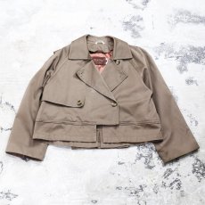 画像1: 【Wiz&Witch】"THE U.K" SHORT TRENCH JACKET / OS (1)