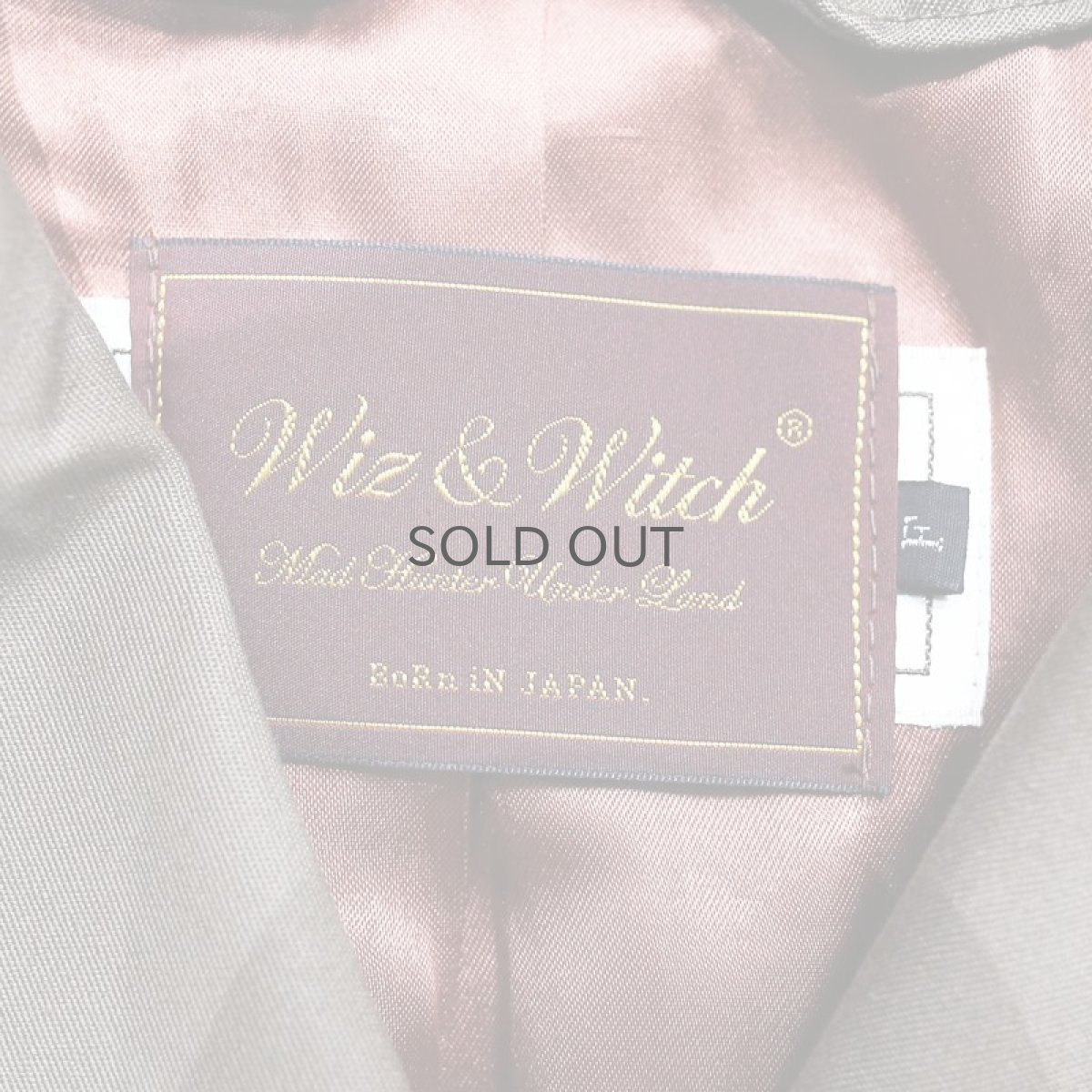 画像8: 【Wiz&Witch】"THE U.K" SHORT TRENCH JACKET / OS (8)