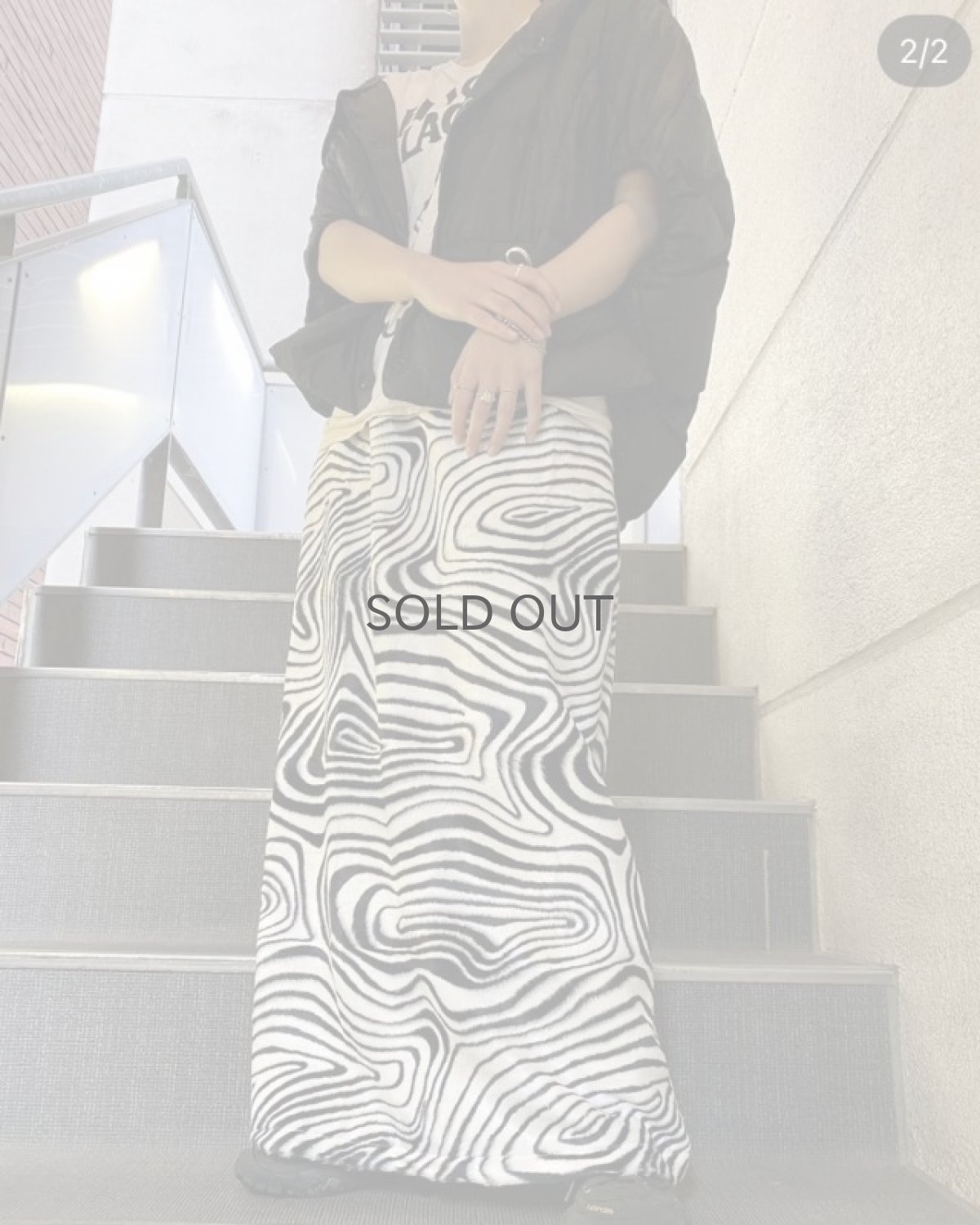 画像11: 【Wiz&Witch】"1950" BACK SLIT LONG SKIRT / FREE (11)