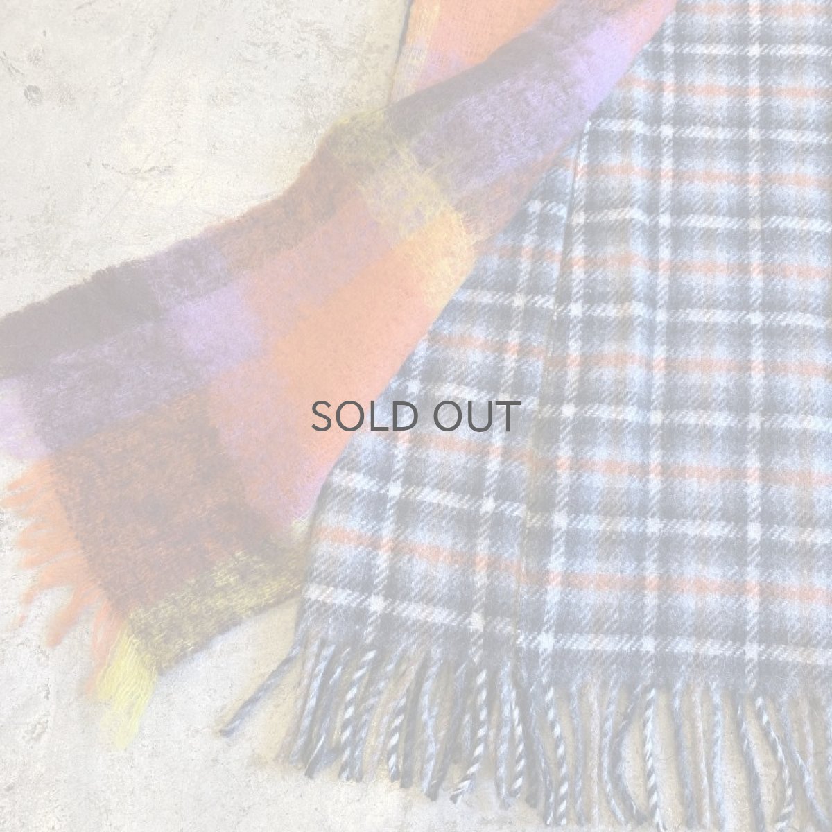 画像6: 【Wiz&Witch】"UNITED" VINTAGE FABRIC MIX WRAP SKIRT / FREE (6)