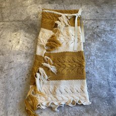 画像1: 【Wiz&Witch】"UNITED" VINTAGE KNIT WRAP SKIRT / FREE (1)