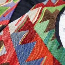 画像4: NATIVE PATTERN GOBELIN VEST / Mens S(M) / MADE IN USA (4)