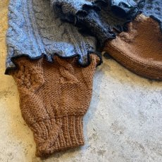 画像7: 【Wiz&Witch】"UNITED" PATCHWORK ALAN KNIT / OS (7)