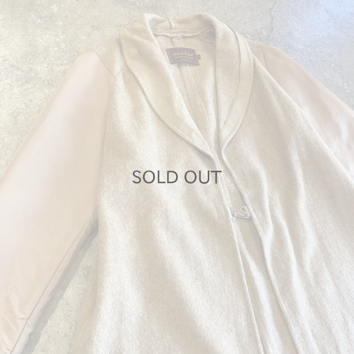 画像3: 【Wiz&Witch】"HOOK UP" OLD WOOL LINER COAT / OS (3)