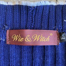 画像8: 【Wiz&Witch】"OUT STITCH" VINTAGE RIB CARDIGAN / OS (8)