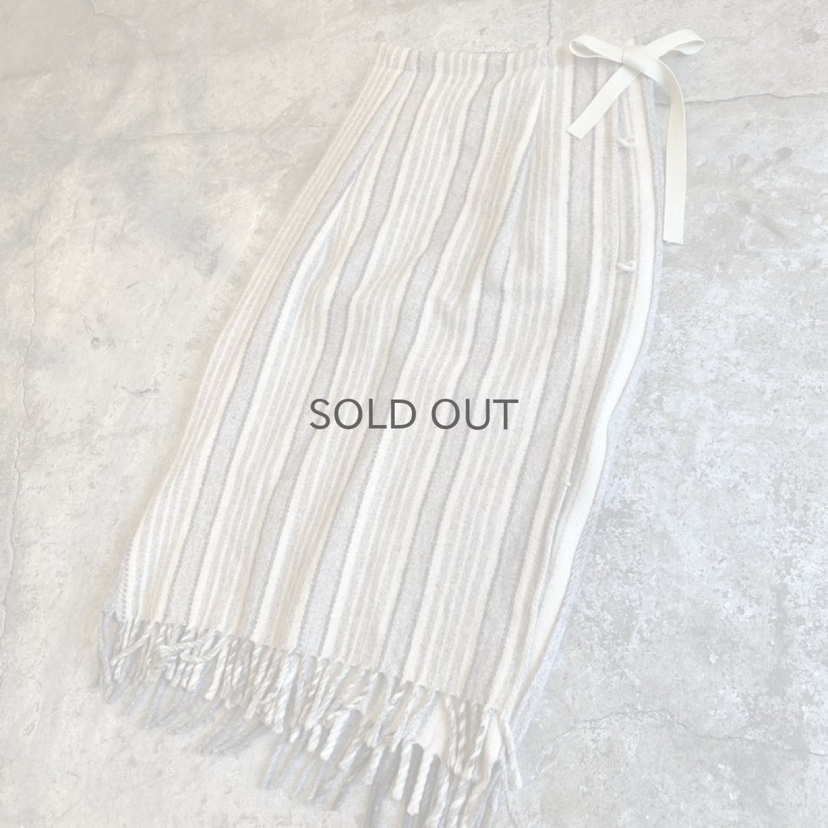 画像3: 【Wiz&Witch】"UNITED" VINTAGE FABRIC MIX WRAP SKIRT / FREE (3)