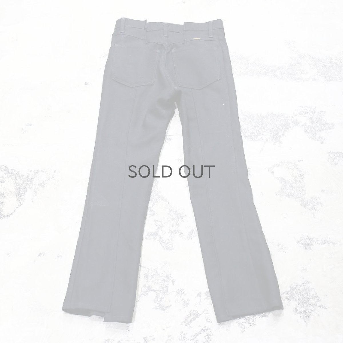 画像2: 【Wiz&Witch】"OUT STITCH" WRANGLER SLACKS PANTS / W30 (2)