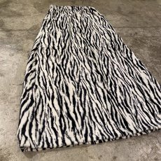 画像3: 【Wiz&Witch】"1950" ZEBRA FUR LONG SKIRT / FREE (3)