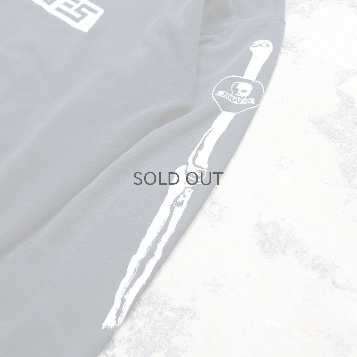 画像8: 90's【SKULL SKATES】SKELETAL HOODIE / Mens XXL (8)