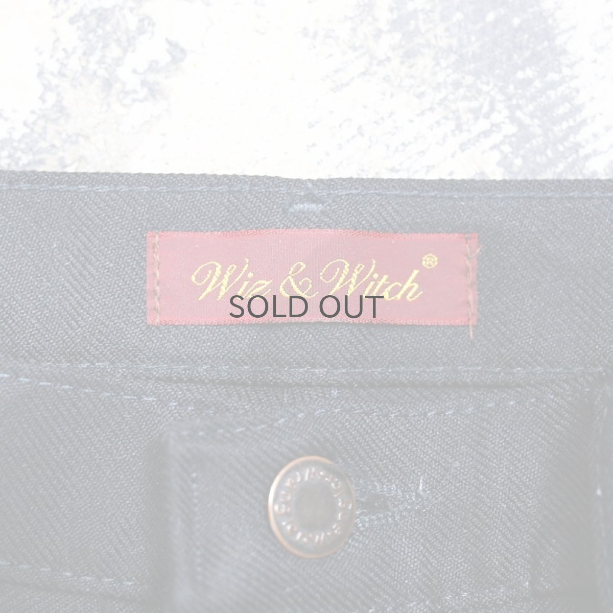 画像8: 【Wiz&Witch】"OUT STITCH" WRANGLER SLACKS PANTS / W30 (8)