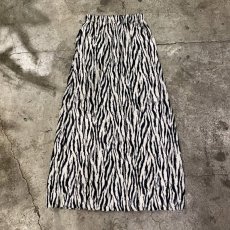 画像2: 【Wiz&Witch】"1950" ZEBRA FUR LONG SKIRT / FREE (2)