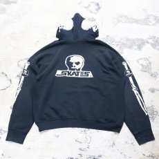 画像2: 90's【SKULL SKATES】SKELETAL HOODIE / Mens XXL (2)