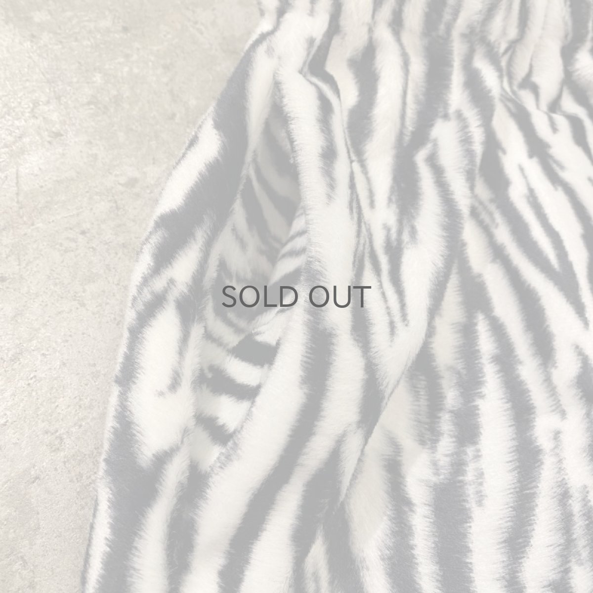 画像6: 【Wiz&Witch】"1950" ZEBRA FUR LONG SKIRT / FREE (6)