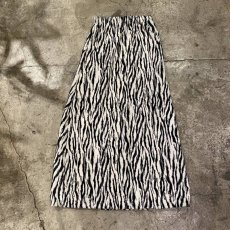 画像1: 【Wiz&Witch】"1950" ZEBRA FUR LONG SKIRT / FREE (1)