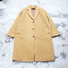 画像1: 【Wiz&Witch】"THE U.K" FAUX MOHAIR COAT / BEIGE / OS (1)