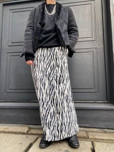 画像11: 【Wiz&Witch】"1950" ZEBRA FUR LONG SKIRT / FREE (11)