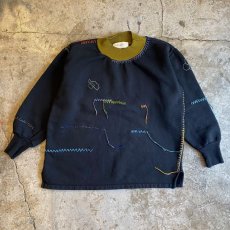 画像1: 【Wiz&Witch×KEEN KEEN】"MOCO" MOCK NECK EURO SWEAT / OS (1)