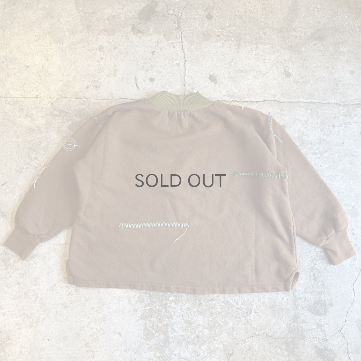 画像2: 【Wiz&Witch】× 【KEEN KEEN】"MOCO" MOCK NECK EURO SWEAT / OS (2)