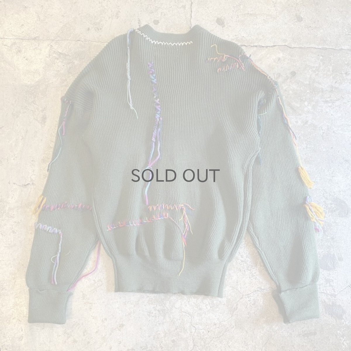 画像2: 【Wiz&Witch】×【KEEN KEEN】"MOCO" ZIP UP EURO KNIT JACKET / OS (2)