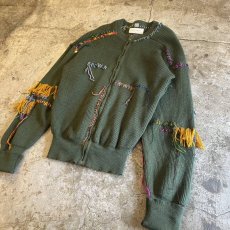 画像4: 【Wiz&Witch】×【KEEN KEEN】"MOCO" ZIP UP EURO KNIT JACKET / OS (4)