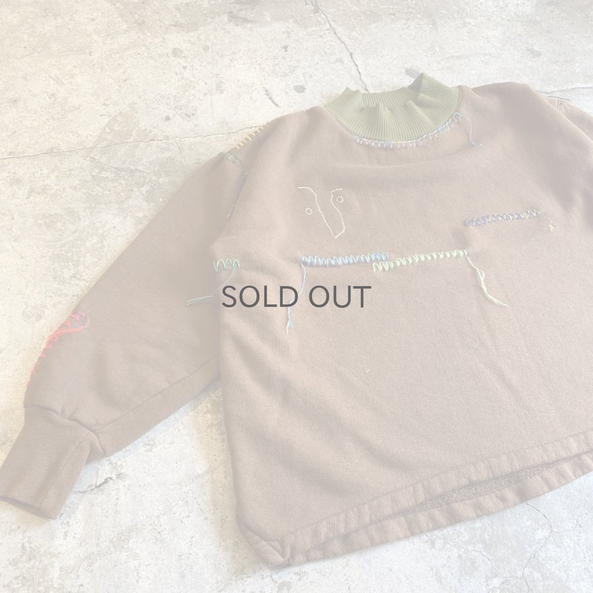 画像3: 【Wiz&Witch】× 【KEEN KEEN】"MOCO" MOCK NECK EURO SWEAT / OS (3)