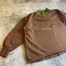 画像3: 【Wiz&Witch】× 【KEEN KEEN】"MOCO" MOCK NECK EURO SWEAT / OS (3)