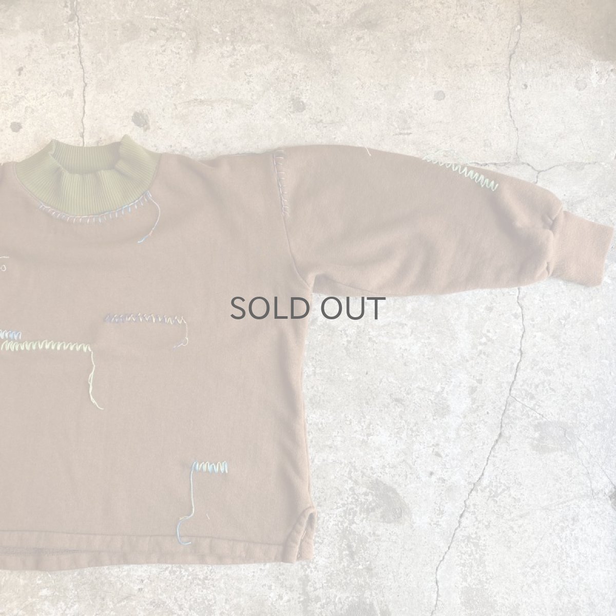 画像6: 【Wiz&Witch】× 【KEEN KEEN】"MOCO" MOCK NECK EURO SWEAT / OS (6)