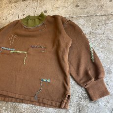 画像4: 【Wiz&Witch】× 【KEEN KEEN】"MOCO" MOCK NECK EURO SWEAT / OS (4)
