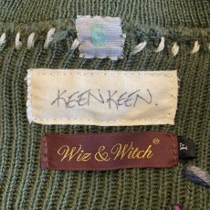 画像10: 【Wiz&Witch】×【KEEN KEEN】"MOCO" ZIP UP EURO KNIT JACKET / OS (10)