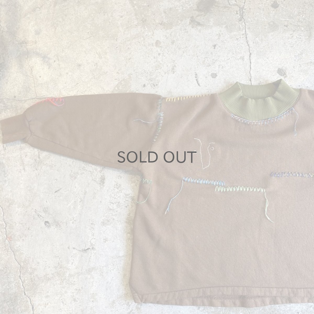 画像5: 【Wiz&Witch】× 【KEEN KEEN】"MOCO" MOCK NECK EURO SWEAT / OS (5)