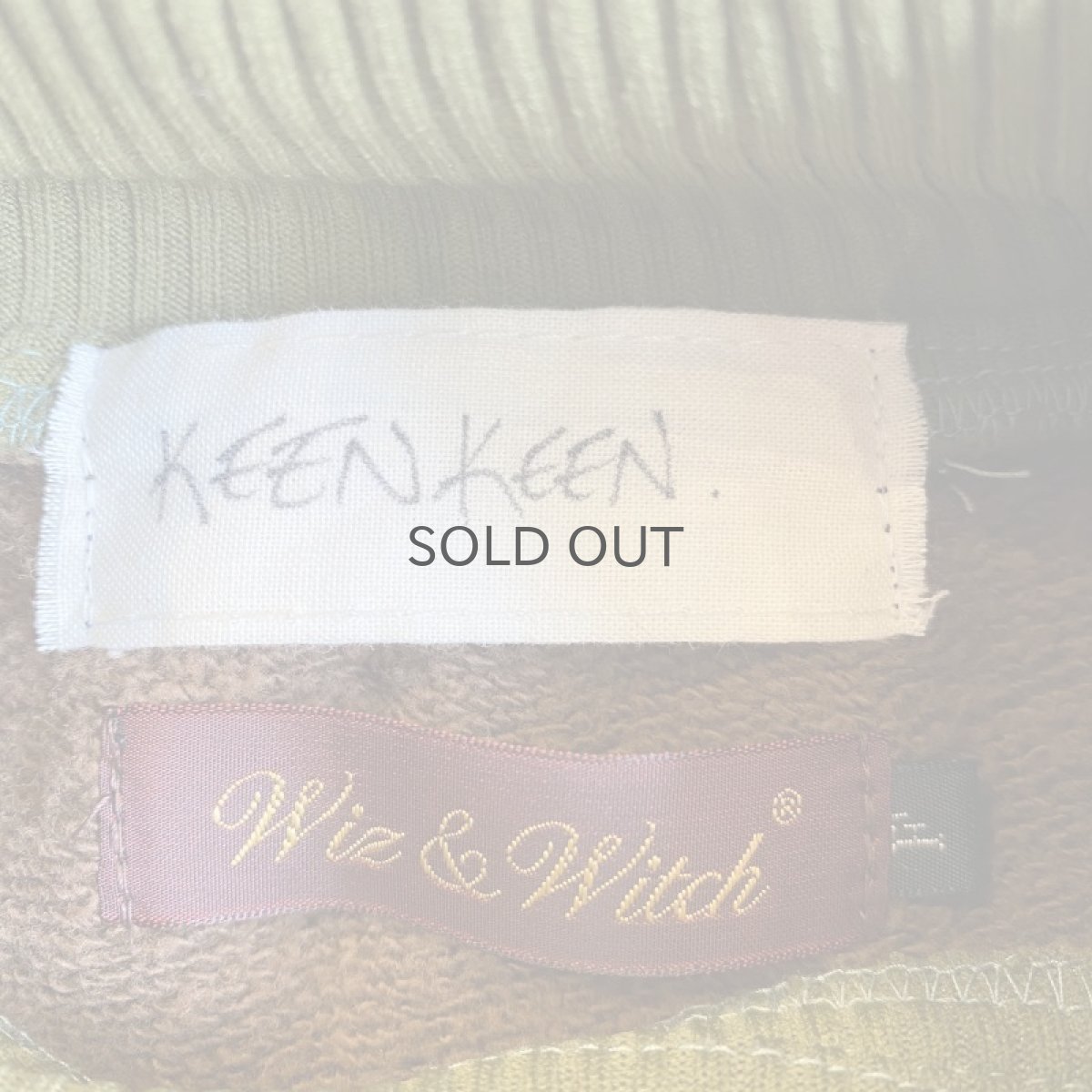 画像10: 【Wiz&Witch】× 【KEEN KEEN】"MOCO" MOCK NECK EURO SWEAT / OS (10)