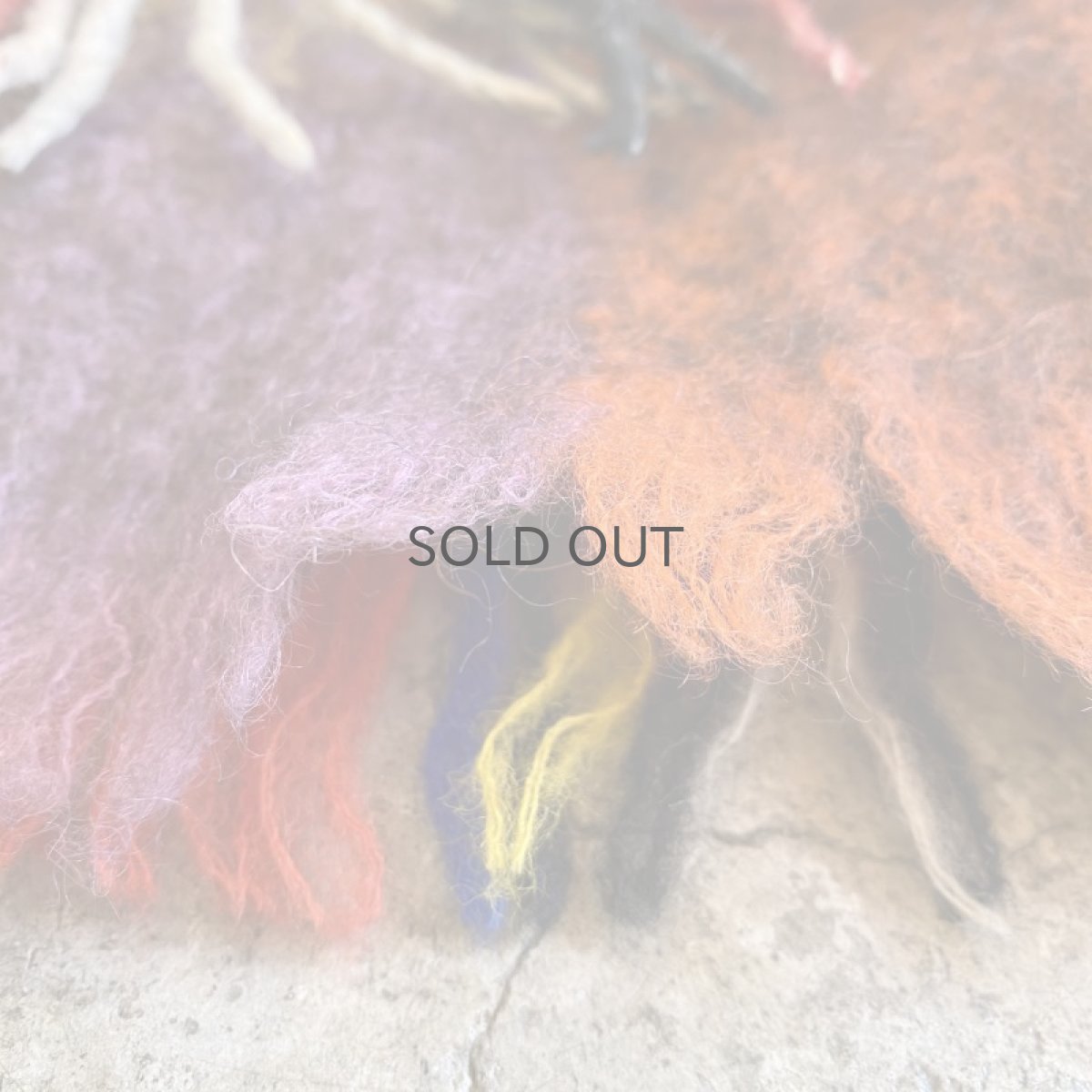 画像8: 【Wiz&Witch】"UNITED" VINTAGE MOHAIR WRAP SKIRT / FREE (8)